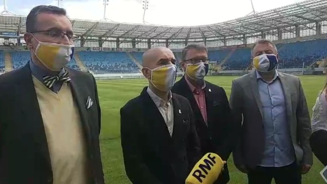 Konferencja prasowa zarządu i trenera Motoru Lublin Konferencja prasowa zarządu i trenera Motoru Lublin