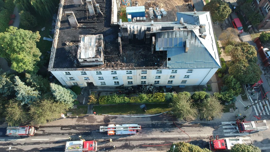 Koniec śledztwa. Wiadomo, co było przyczyną pożaru domu pomocy społecznej 