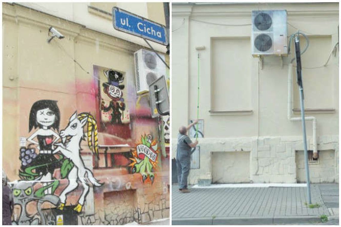 Koniec sporu o graffiti. Minister kultury wymusił usunięcie Koniec sporu o graffiti. Minister kultury wymusił usunięcie