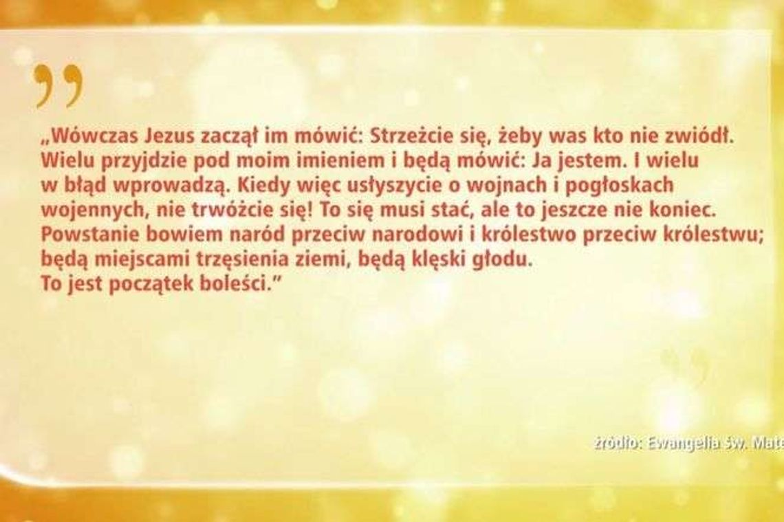 Koniec świata 2017. Czy wydarzy się przepowiadany w Biblii koniec świata?