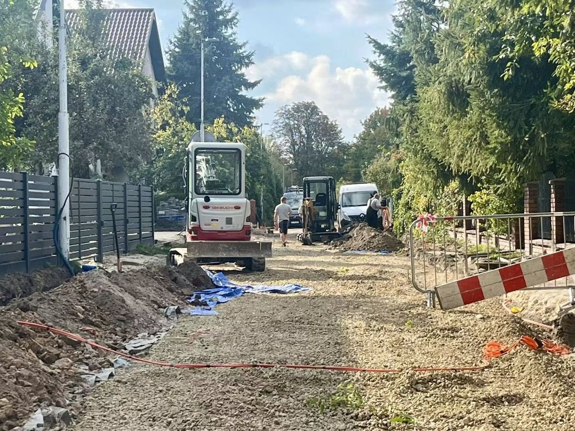 Koniec wyboistej ery. Ulica Mokra zmienia się nie do poznania Mokra Zamość przebudowa