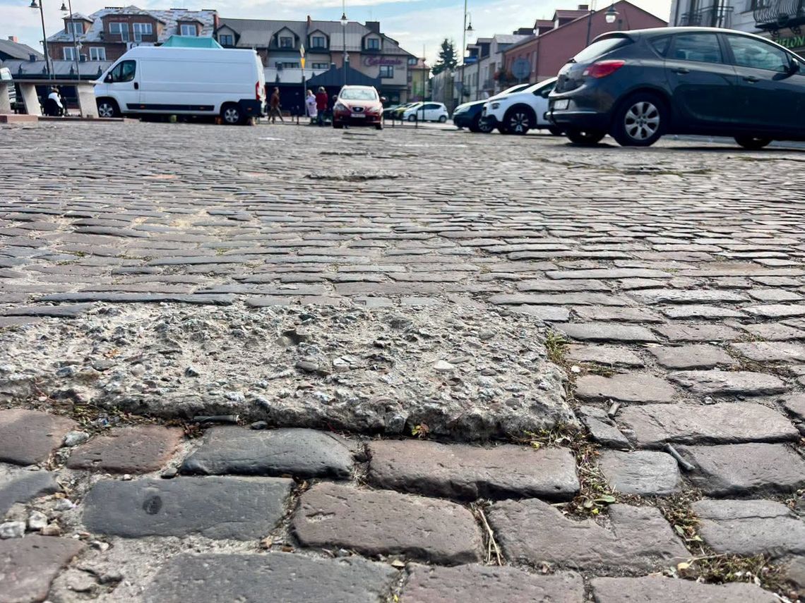 Zamość Rynek Wielki bruk