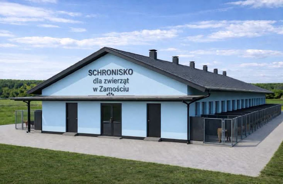 Koniec z „pieskim życiem”. Zamojskie psiaki zyskają całoroczny dom Schronisko dla zwierząt Zamość