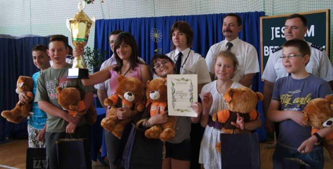 Konkurs \"Jestem bezpieczny\". Uczniowie z Krasnego najlepsi