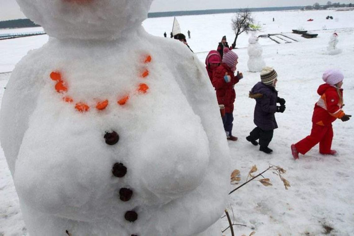 Konkurs na najpiękniejszego bałwana (zdjęcia)