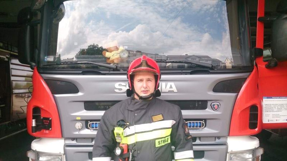 Konrad Turski Strażakiem Roku 2014