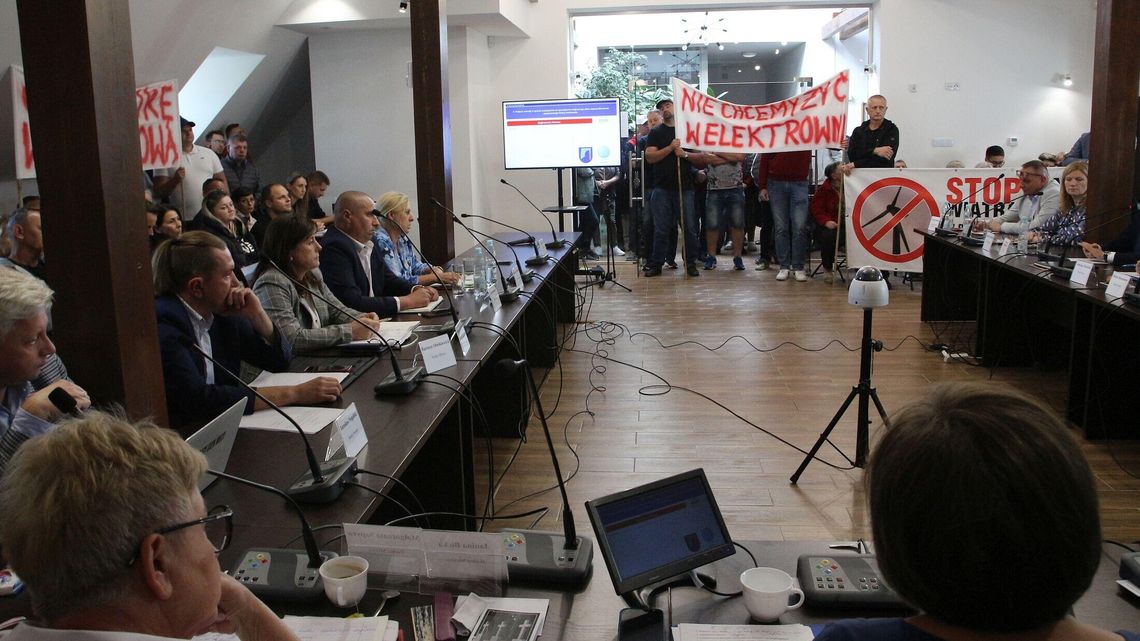 Końskowola: Emocje na sesji. Wiatrakowa uchwała odrzucona