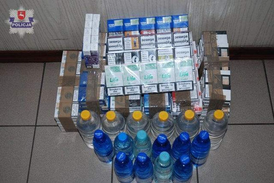 Kontabanda na targowisku w Dęblinie