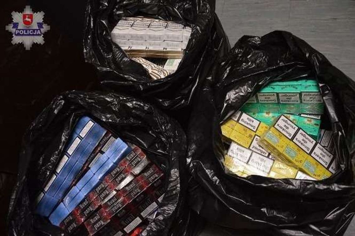 Kontrabanda w gminie Goraj. Nielegalne papierosy miała 47-latka