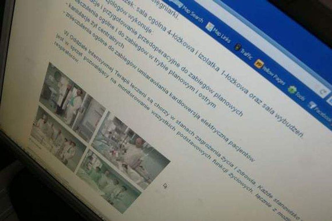 Kontrowersyjne zdjęcia zniknęły ze strony szpitala