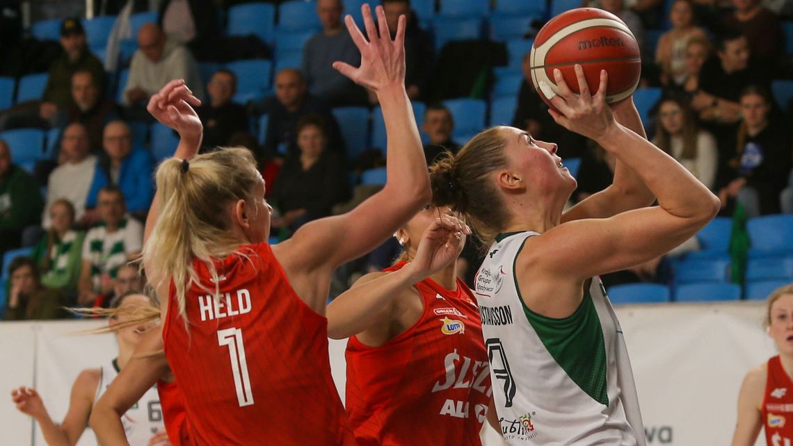 Kontuzjowane, ale zwycięskie. Polski Cukier AZS UMCS lepszy od Ślęzy Wrocław [zdjęcia]