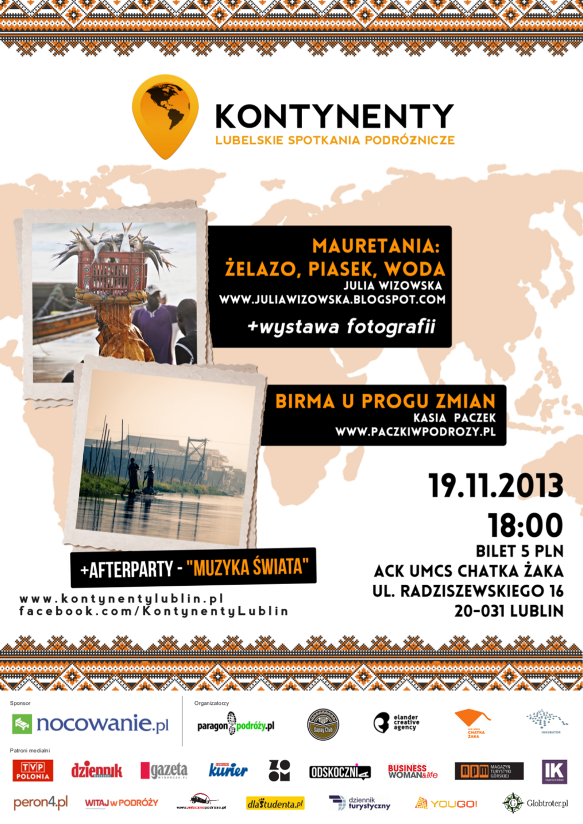 Kontynenty – Lubelskie Spotkania Podróżnicze