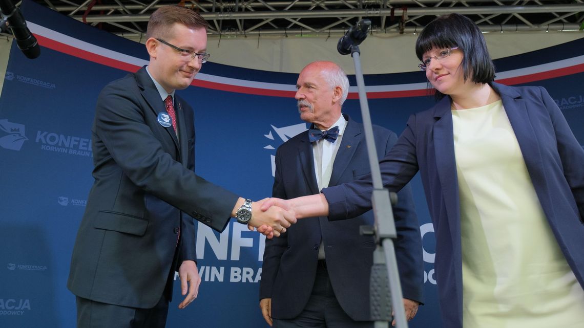 Konwencja Konfederacji w Lublinie. Korwin-Mikke: "Unia Europejska wyraźnie umiera. W Polsce prawica się odradza!"