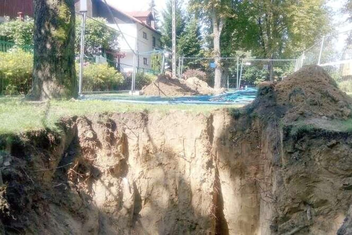 Kopią tuż przy drzewach uznanych za pomnik przyrody. Czytelnik: Naruszyli korzenie Kopią tuż przy drzewach uznanych za pomnik przyrody. Czytelnik: Naruszyli korzenie