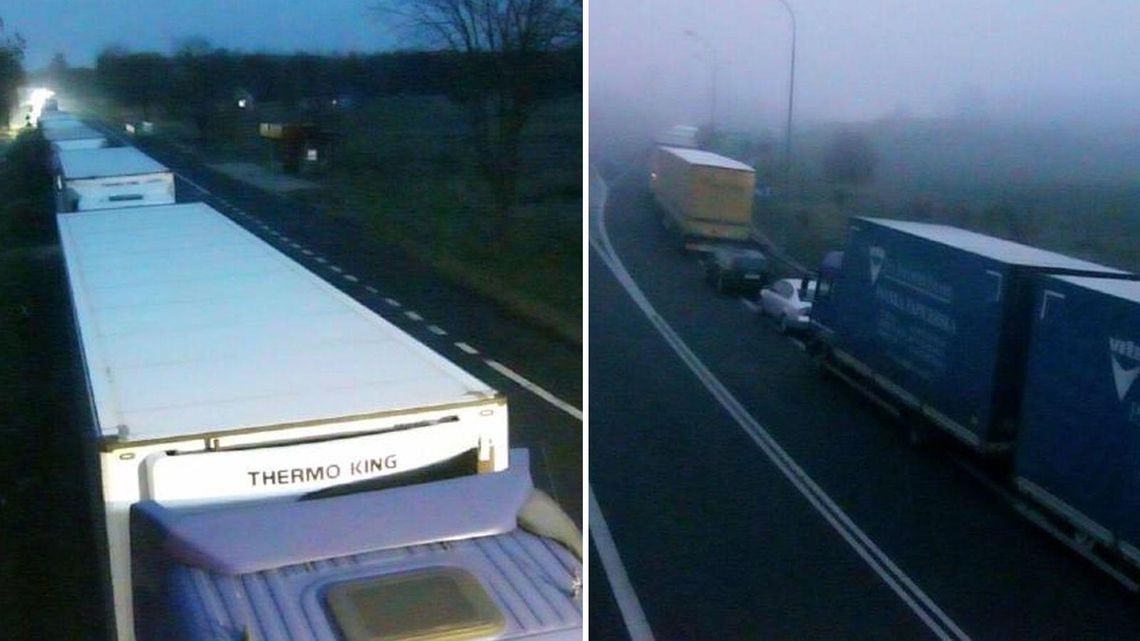 Korki na granicach. Aut przybywa, a strona z informacją o aktualnej sytuacji nie działa sprawnie Korki na granicach. Aut przybywa, a strona z informacją o aktualnej sytuacji nie działa sprawnie