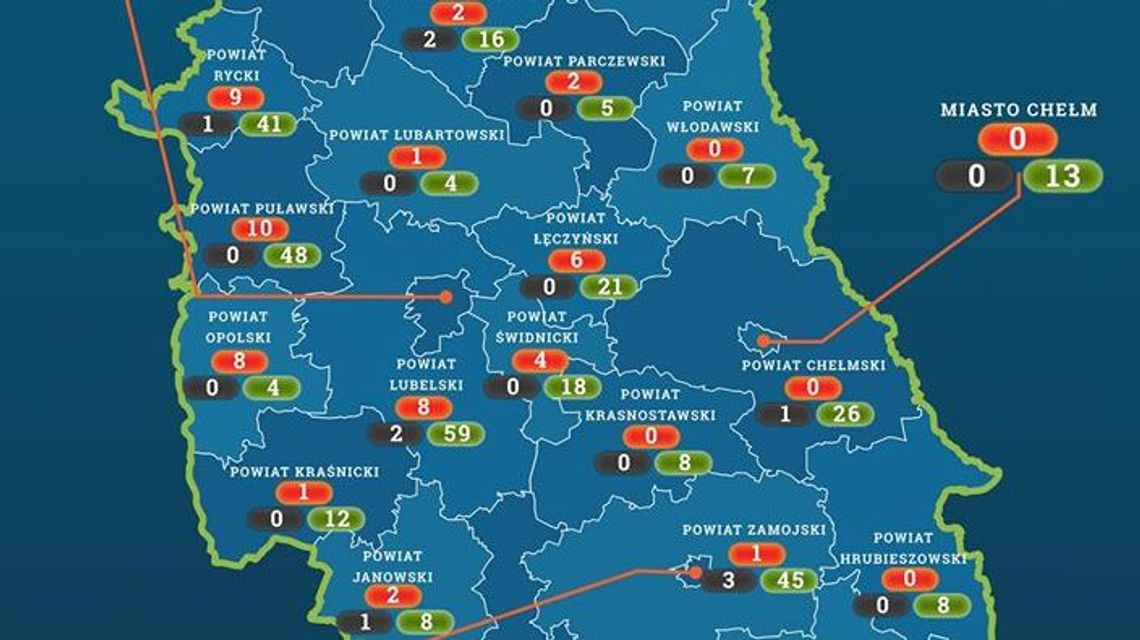 Koronawirus. Już ponad 100 chorych w powiecie bialskim 