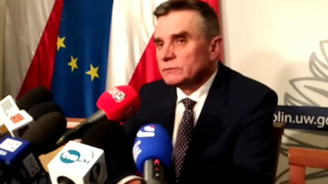 Koronawirus w Lubelskiem. Konferencja prasowa wojewody