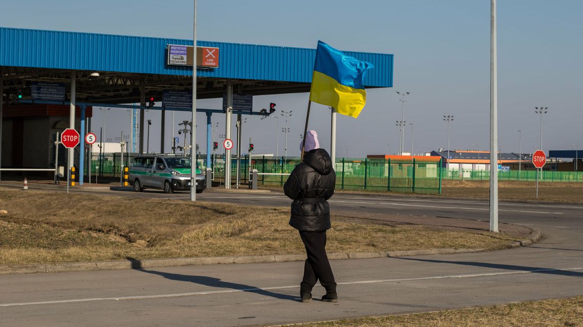 Koroszczyn. Ukraińcy zawiesili protest. Ich miejsce zajęła inna grupa
