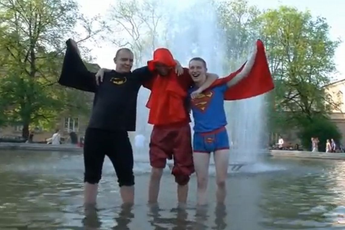 Korowód studencki na ulicach Lublina (wideo)