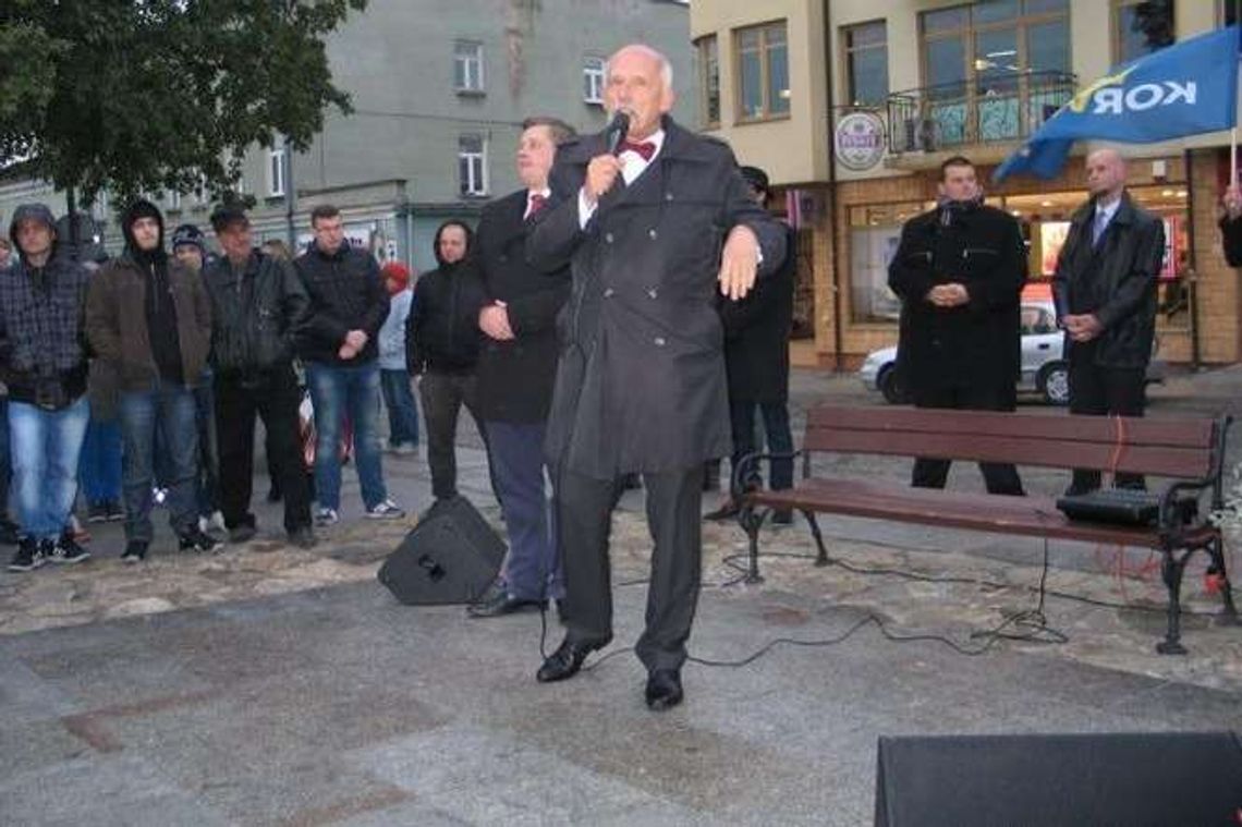 Korwin Mikke w Chełmie: Polska potrzebuje kontrrewolucji