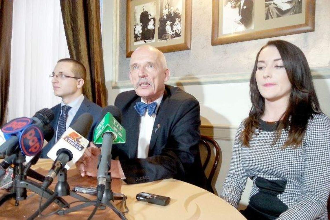 Korwin-Mikke w Lublinie o Ukrainie: Nie ma powodu by mieszać się w awanturę Korwin-Mikke w Lublinie o Ukrainie: Nie ma powodu by mieszać się w awanturę