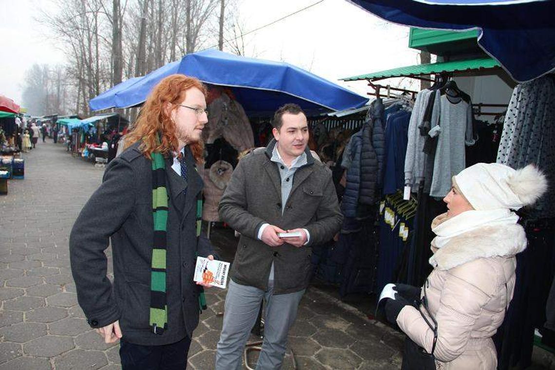 Korwiniści chcą pomóc handlarzom na bazarze w Białej Podlaskiej