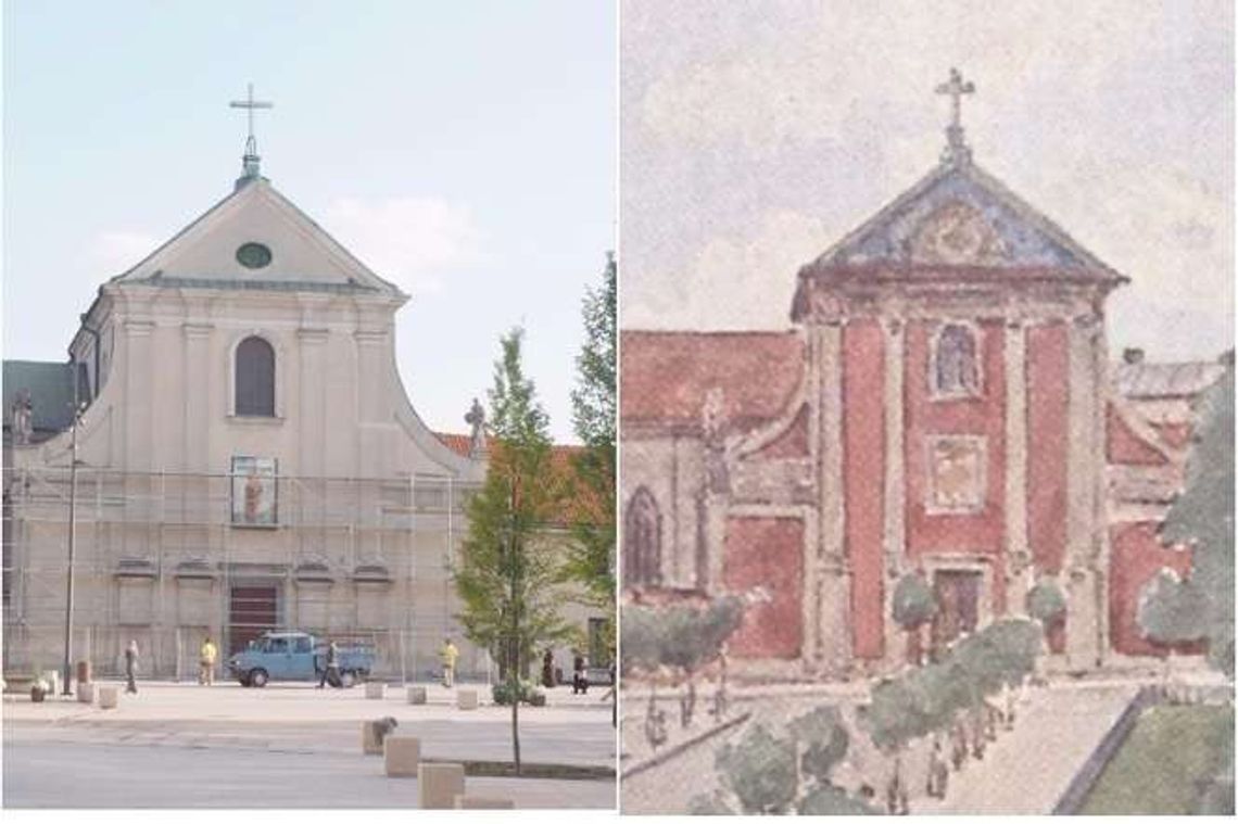 Kościół przy Krakowskim Przedmieściu zmieni kolor. Ruszyły prace