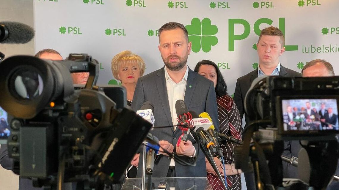 Kosiniak-Kamysz w Lublinie. Na spotkanie PSL przyszli działacze Hołowni