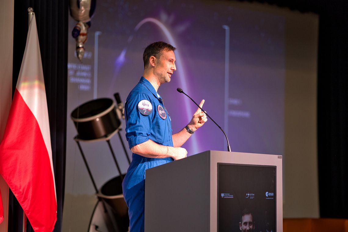 Kosmiczne energie Sławosza Uznańskiego-Wiśniewskiego. Polski astronauta uciszył hejterów