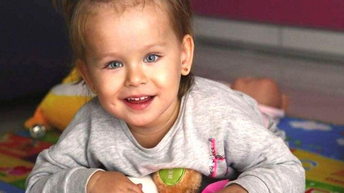 Kosztowna operacja jedyną szansą dla 3-letniej Michalinki z Ryk