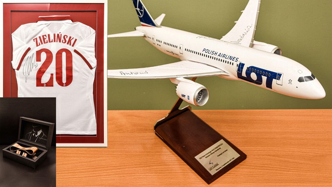 Koszulka Zielińskiego, muszka Tuska, samolot od Macierewicza. Wszystko w szczytnym celu