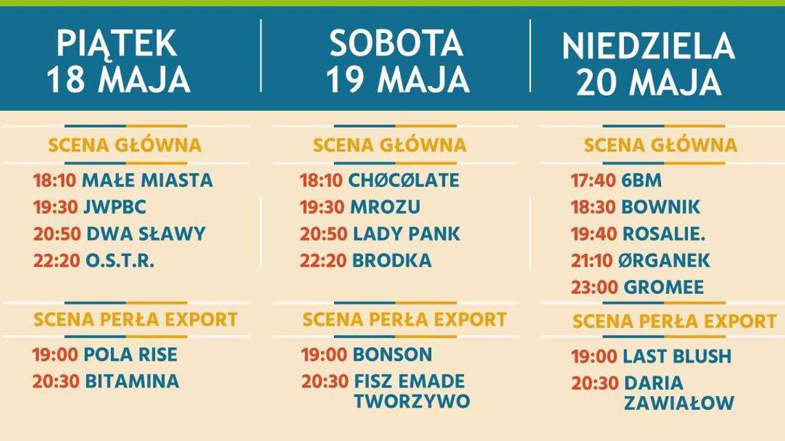 Kozienalia 2018 i Feliniada 2018 w Lublinie. Pełny program koncertów