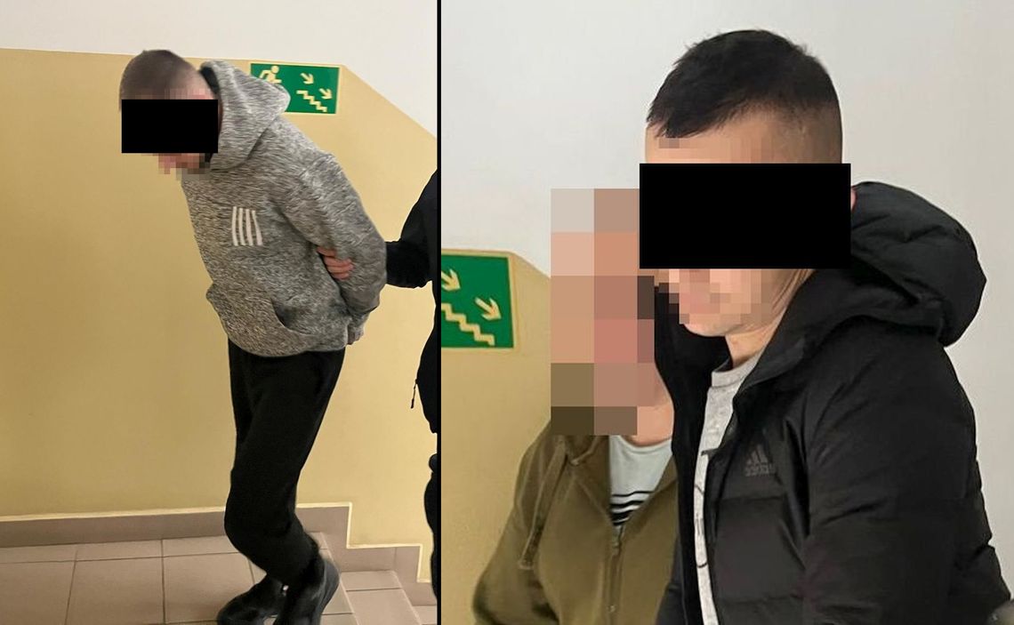 zatrzymani złodzieje