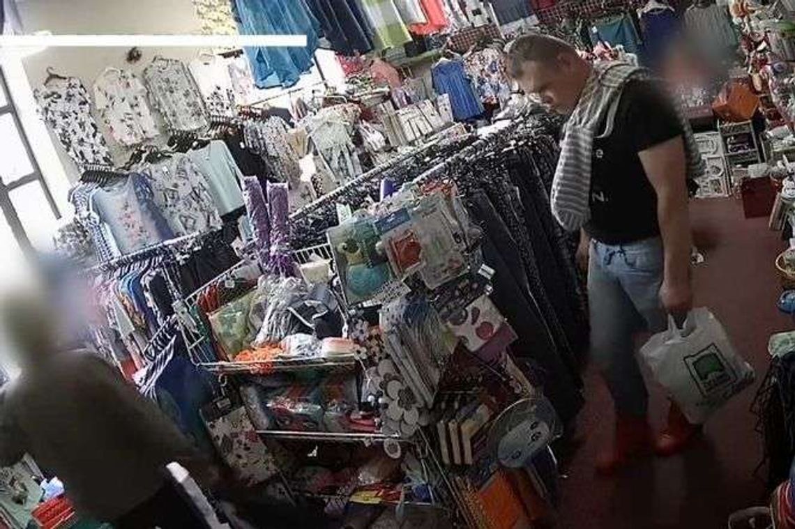Kradzież w sklepie. Policja publikuje nagranie z monitoringu