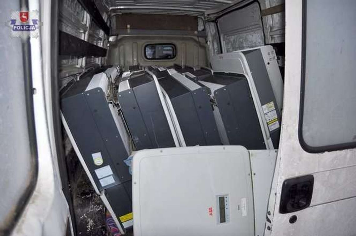 Kradzieże paneli słonecznych w Niemczech, złodziejska "dziupla" w gminie Wojciechów