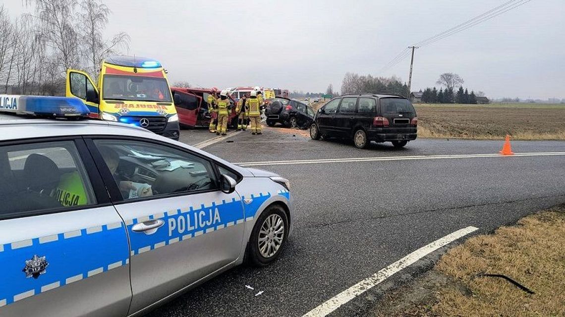 Krajówka w Sławatyczach Kolonii już odblokowana po wypadku