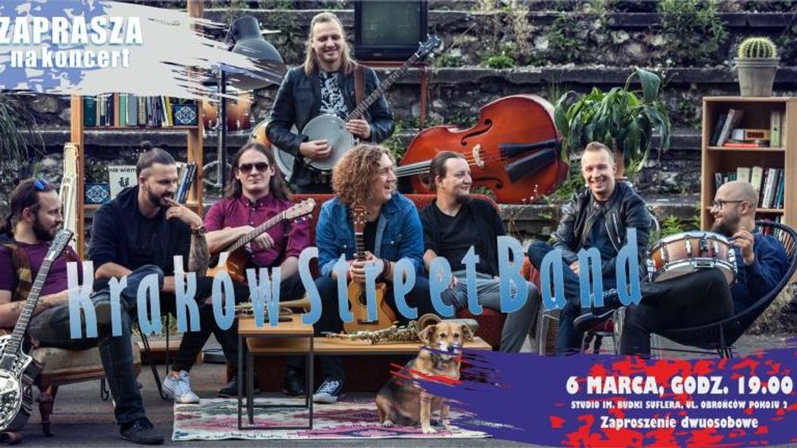 Kraków Street Band na scenie Radia Lublin