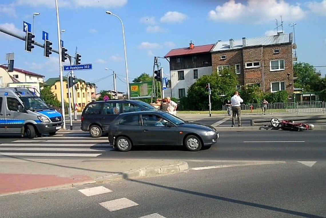 Krańcowa: Kierowca skutera trafił do szpitala Krańcowa: Kierowca skutera trafił do szpitala