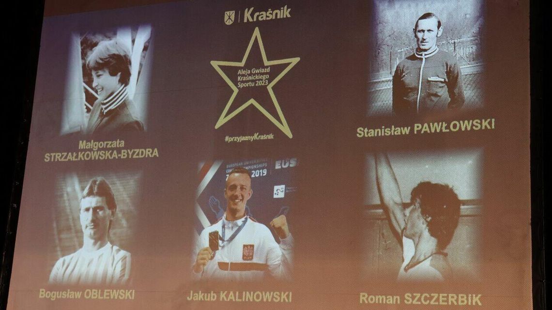Kraśnik. Kolejne dwa nazwiska pojawią się w Alei Gwiazd Sportu