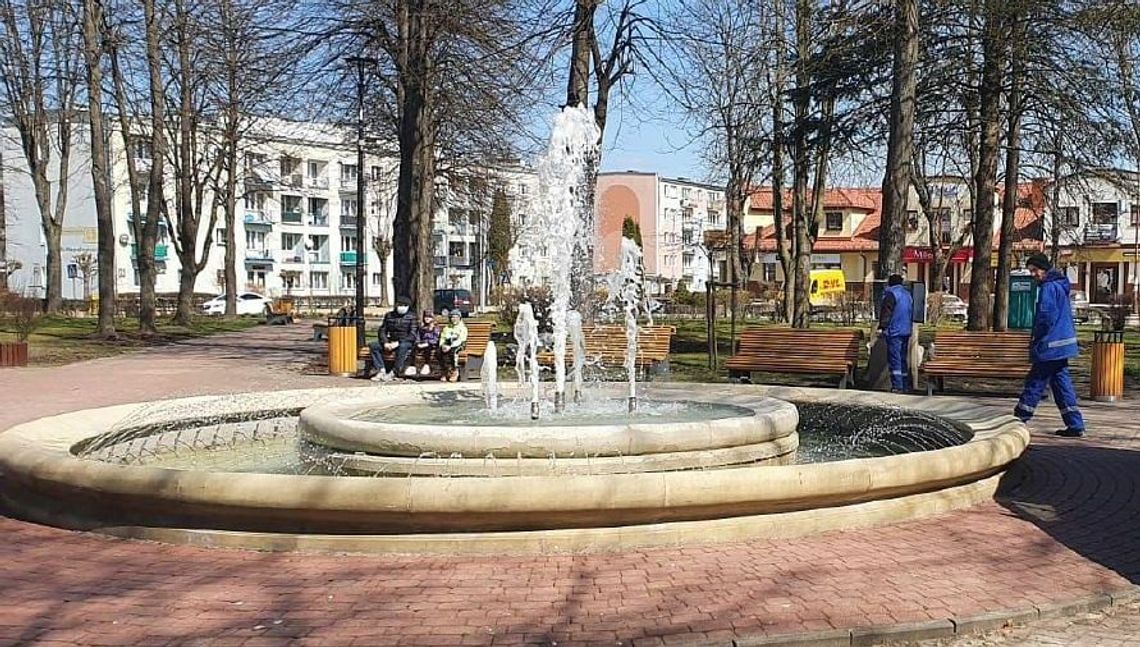 Kraśnik: miejskie fontanny już działają Kraśnik: miejskie fontanny już działają