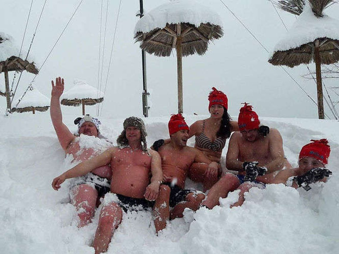 Krasnostawskie Karpie na zlocie morsów w Polańczyku Krasnostawskie Karpie na zlocie morsów w Polańczyku