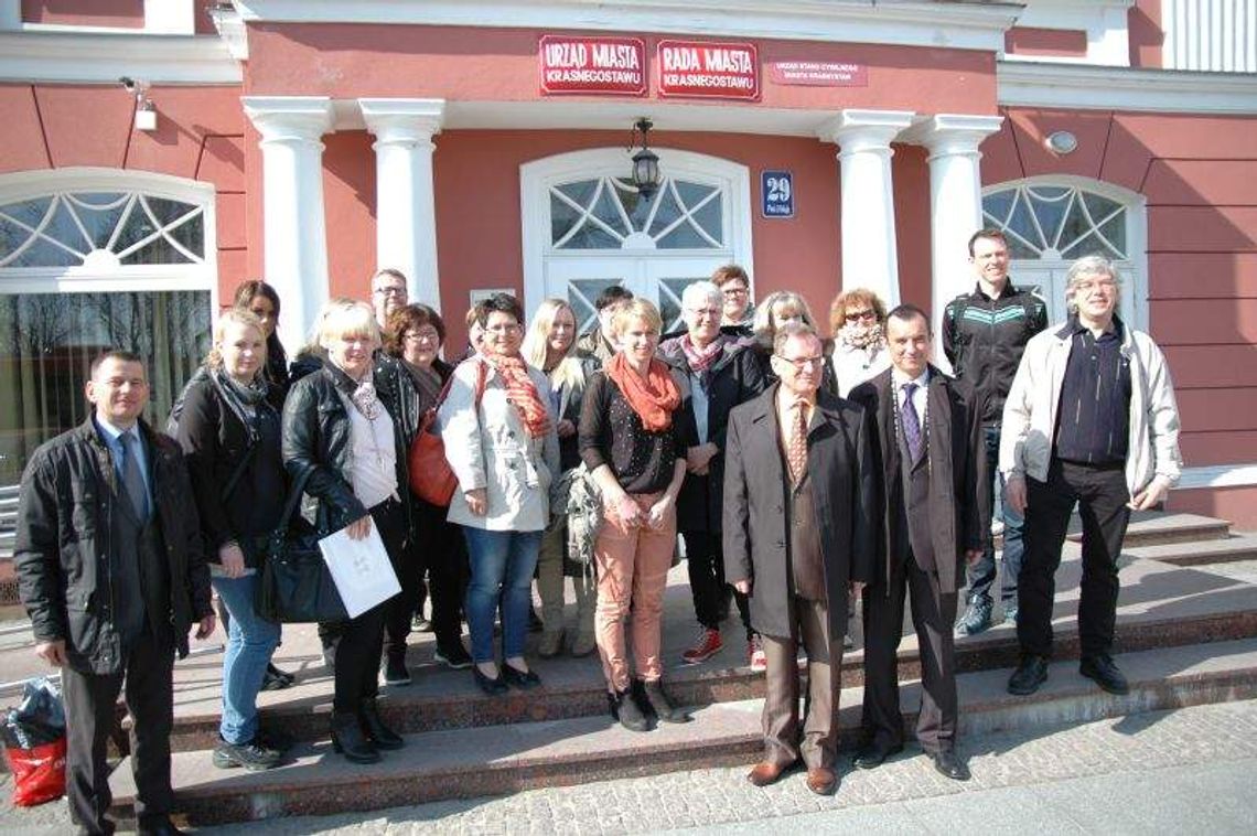 Krasnystaw: Norweska delegacja w szkole Krasnystaw: Norweska delegacja w szkole