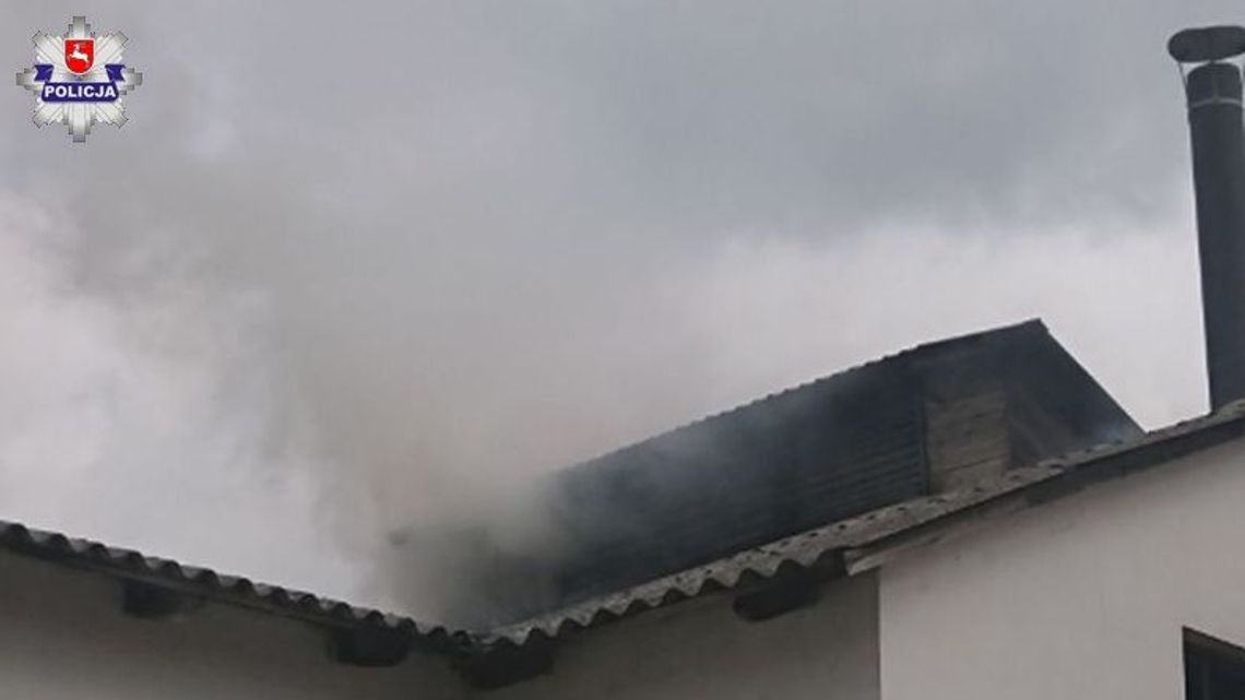 Krasnystaw: Spłonęło ponad 400 kilogramów chmielu