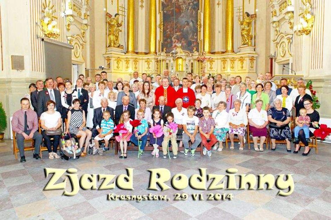 Krasnystaw: Wielki zjazd rodzinny, zjechało się 88 osób Krasnystaw: Wielki zjazd rodzinny, zjechało się 88 osób