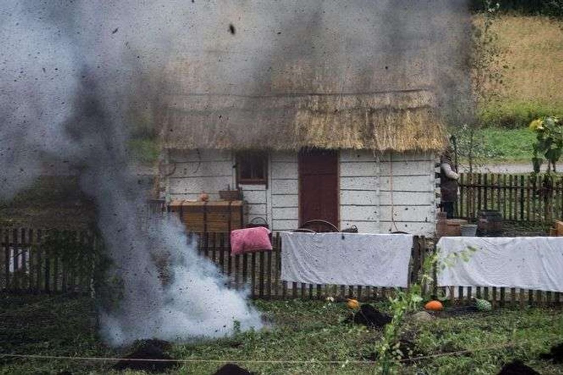 Krew, strzały i wybuchy. Żywa lekcja historii podczas inscenizacji walk partyzanckich