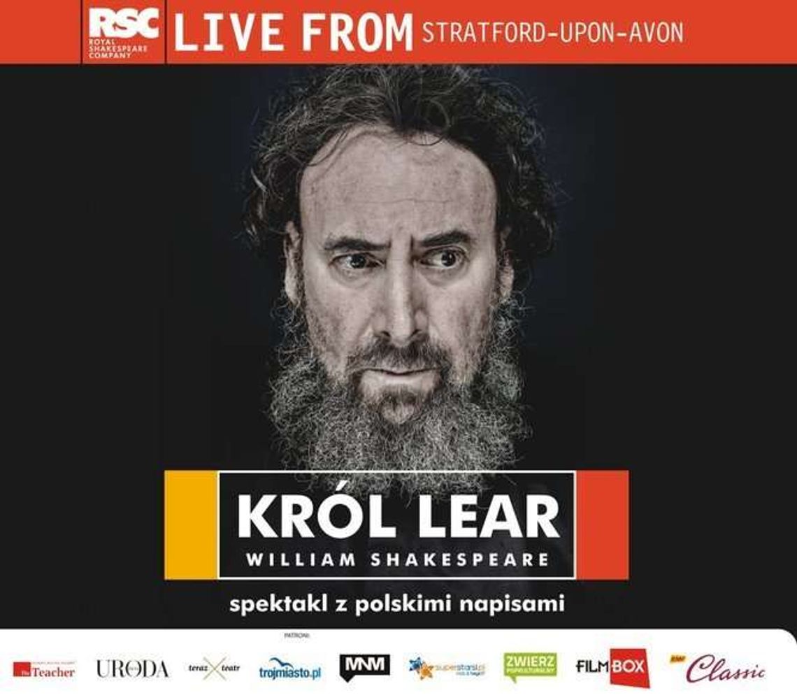 "Król Lear" w Multikinie. Retransmisja spektaklu "Król Lear" w Multikinie. Retransmisja spektaklu