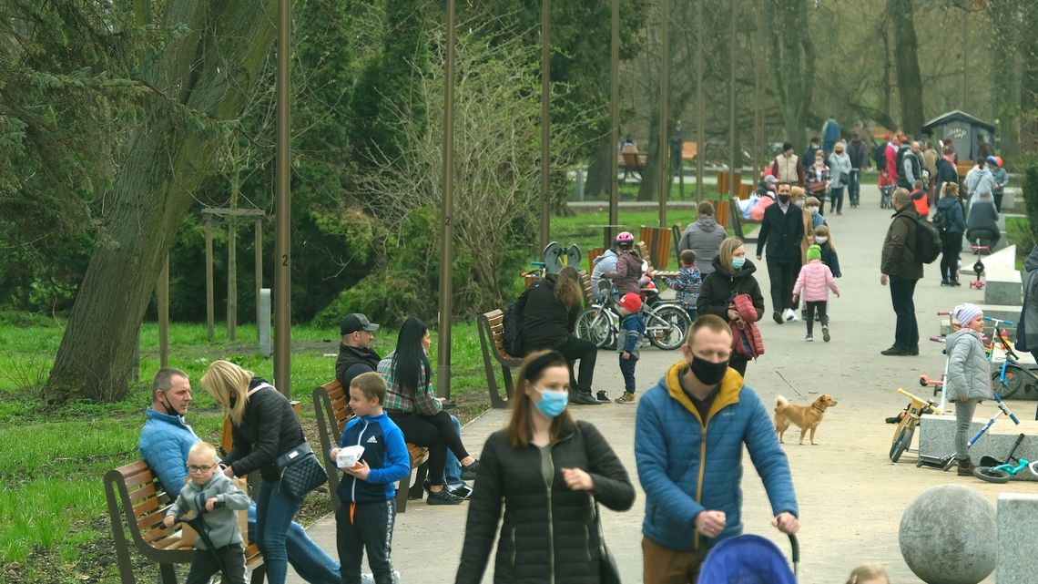 Krótki, ale bardzo potrzebny. Pojawi się nowy chodnik w Parku Ludowym Krótki, ale bardzo potrzebny. Pojawi się nowy chodnik w Parku Ludowym