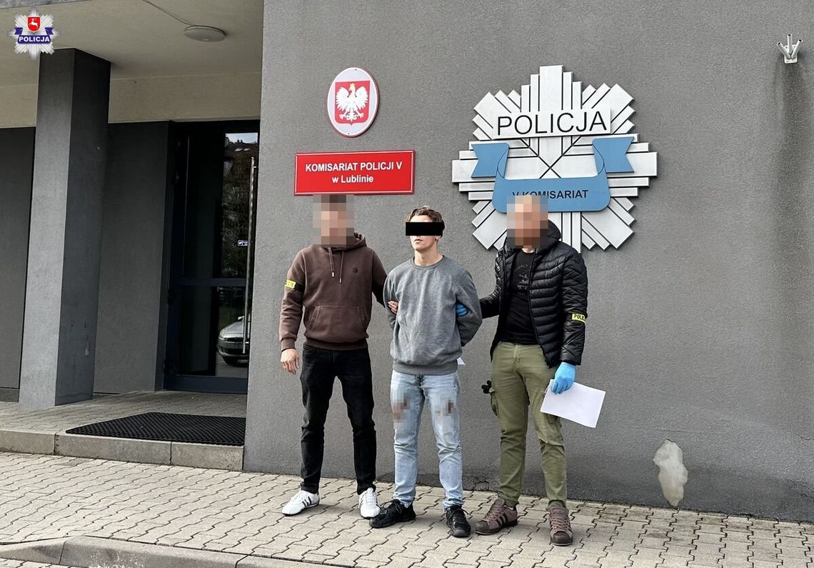 Krwawa bójka w Lublinie. 24-latek zaatakował nożem dwóch mężczyzn Krwawa bójka w Lublinie. 24-latek zaatakował nożem dwóch mężczyzn