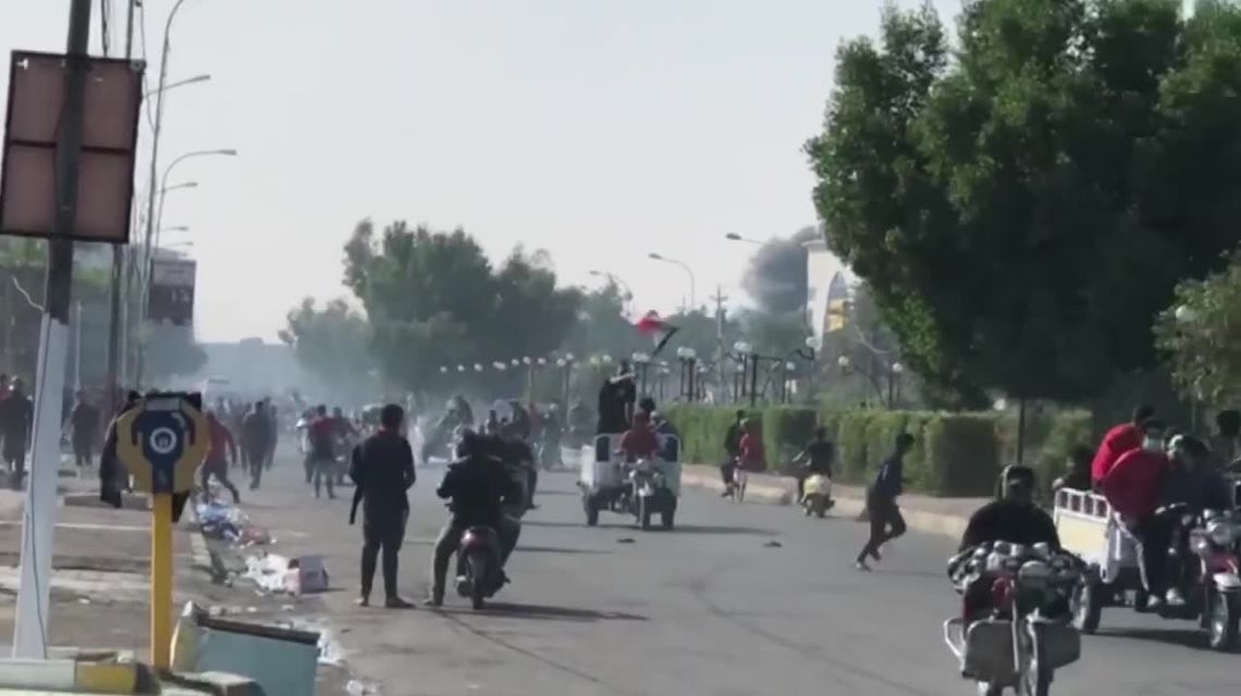 Krwawe zamieszki w Iraku. Zginęło co najmniej 45 osób