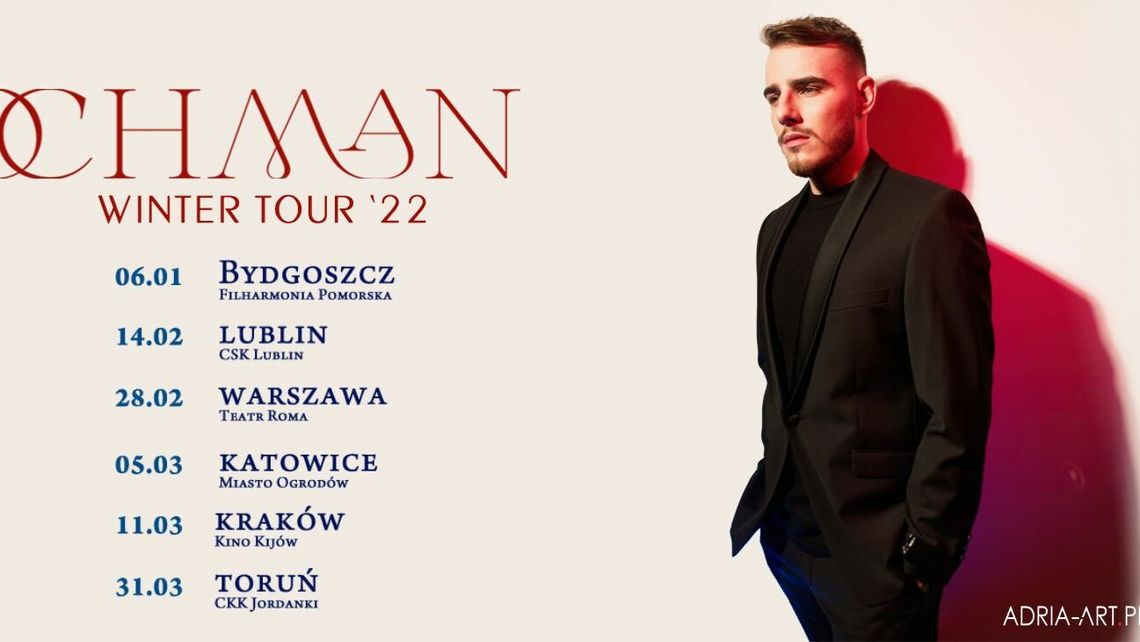 Krystian Ochman zaśpiewa w CSK ODWOŁANY